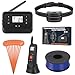 WZPET 2-in-1 Wired Dog Fence & Remote Training Collar