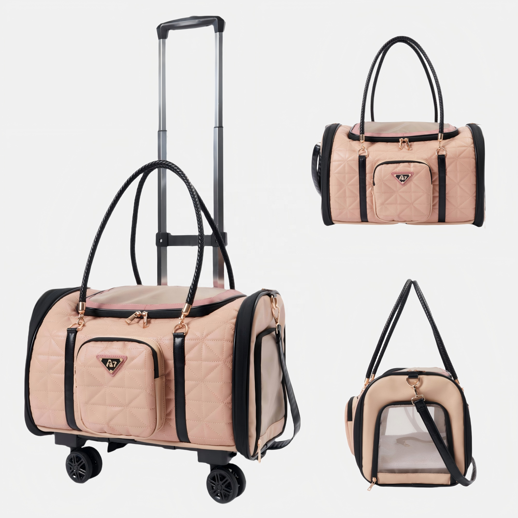 Large All-Terrain Pet Stroller (160lbs Capacity)