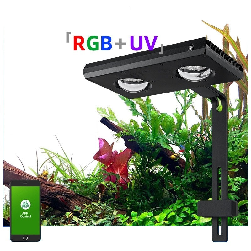 Professional Full Spectrum LED Aquarium Light - Bluetooth App Control