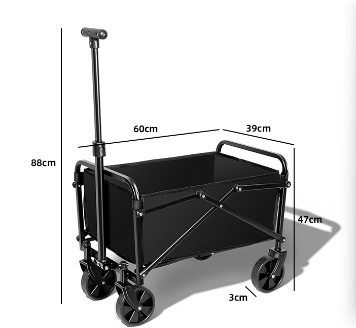 Large All-Terrain Pet Stroller (160lbs Capacity)